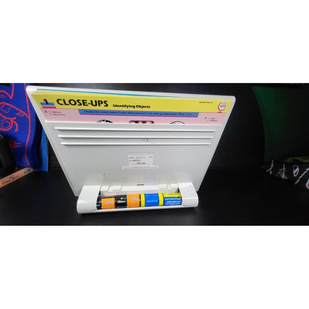 RARE Vintage GeoSafari EI-8700 Electronic Learning Game - Working 27 Cards READ*